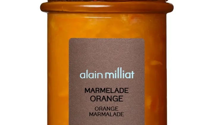 Illustration du rappel ALERTE : marmelade d'orange 300g alain milliat'ean: 3556009994330 - suspicion de bris de verre