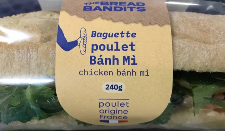Illustration du rappel 🚨 ALERTE SANITAIRE : Baguettes Poulet Banh Mi The Bread Bandits - Risque de Listéria