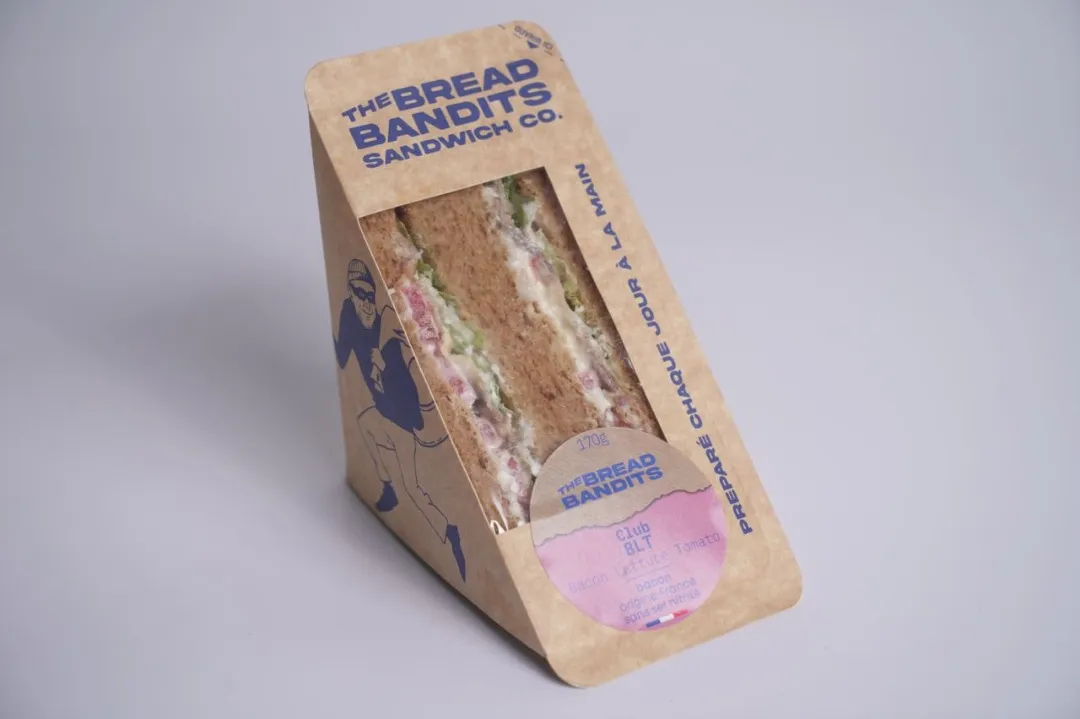 Illustration du rappel ⚠️ ALERTE SANITAIRE : Sandwich Club BLT The Bread Bandits - risque de listéria