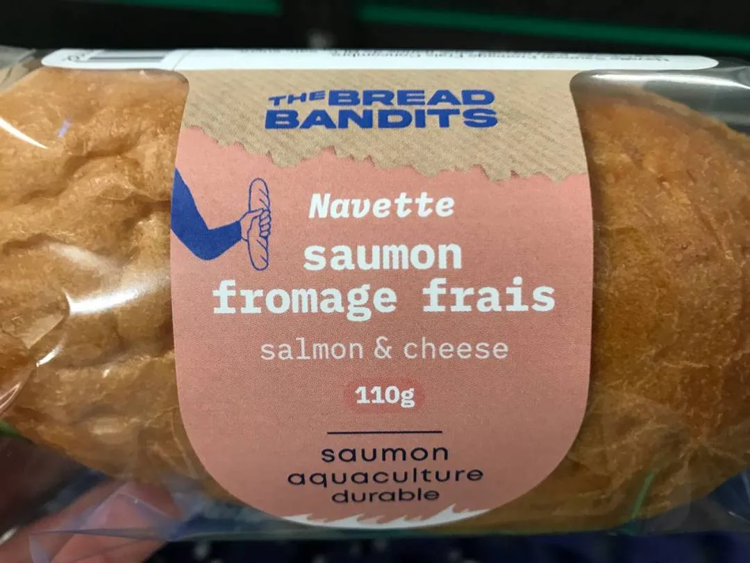 Illustration du rappel ⚠️ ALERTE : Navettes saumon de The Bread Bandits - risque de contamination à la listéria