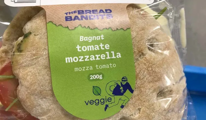 Illustration du rappel ⚠️ ALERTE : Pain Bagnat Italien The Bread Bandits - risque de contamination à la listéria