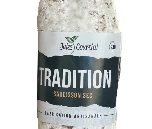 Illustration du rappel ⚠️ ALERTE : Saucisson Jules Courtial rappelé - suspicion de listéria